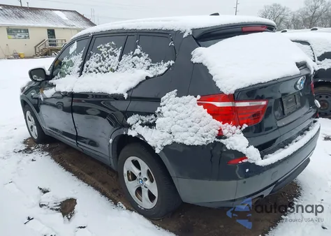 2011 BMW X3 xDrive28I из США, поврежденный, VIN 5UXWX5C50BL714916